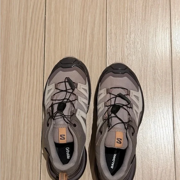 Salomon Women‘s Trail Running Shoes - Plum/Gray - Picture 3 of 4